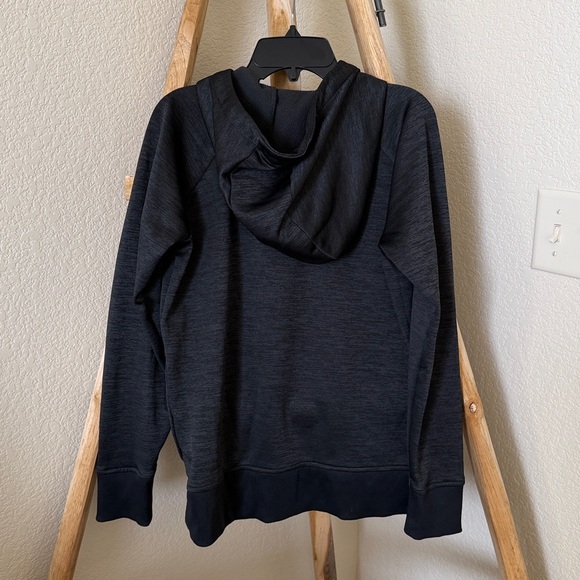 Under Armour Coldgear Young Men’s Charcoal Gray Hoodie - Picture 4 of 4